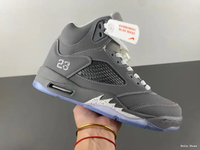 Bmlin Shoes Air Retro Wolf Grey Jordan 5 136027-005 0623